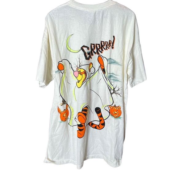 VTG Winnie The Pooh Tiger Halloween T Shirt USA OS - Picture 4 of 7